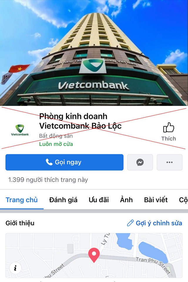 Lâm Đồng: Xử phạt thanh niên 7,5 triệu đồng vì giả mạo ngân hàng trên facebook