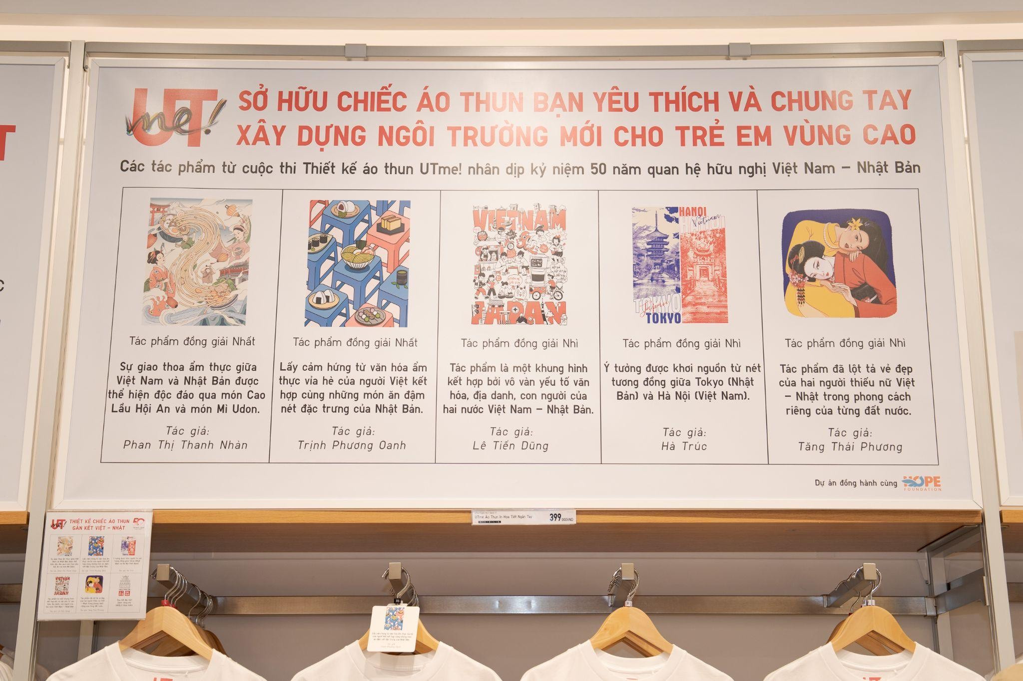 Uniqlo Việt Nam ra mắt bộ sưu tập áo thun độc đáo giao thoa văn hoá Việt